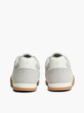 Grey Suede Vintage Low Profile Sneakers  Women