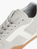 Grey Suede Vintage Low Profile Sneakers  Women