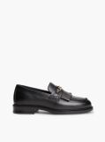 Μαύρο Δερμάτινα Loafers  Γυναίκες
