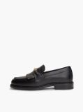 Μαύρο Δερμάτινα Loafers  Γυναίκες