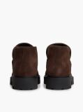 Καφέ TH Monogram Σουέτ Μποτάκια Σε Στιλ Loafer   Γυναίκες