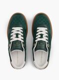 Πράσινο Δερμάτινα Sneakers Με Ανάγλυφο Σχέδιο TH Monogram   Γυναίκες
