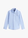 Blue Stretch Oxford Cotton Shirt  Boys