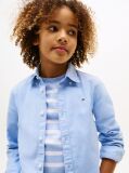 Blue Stretch Oxford Cotton Shirt  Boys