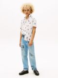 Multi Print Woven Short Sleeve Shirt  Boys