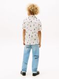 Multi Print Woven Short Sleeve Shirt  Boys