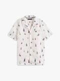 Multi Print Woven Short Sleeve Shirt  Boys