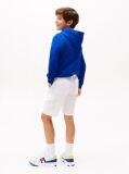 White Woven Cargo Shorts  Boys