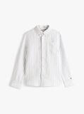 Multi Striped Linen Blend Shirt  Boys
