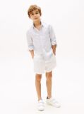 Multi Striped Linen Blend Shirt  Boys