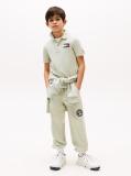 Green Signature Logo Regular Fit Polo Shirt  Boys