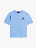 Μπλε T-Shirt Με Σχέδιο Στο Πίσω Μέρος  Αγόρια