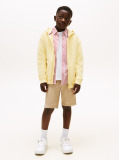 Yellow Tonal Flag Embroidery Zip-Thru Hoody  Boys