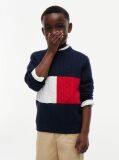Blue Cotton Cable Sweater  Boys