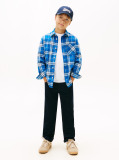 Multi Tommy Graphic Check Shirt  Boys