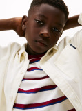 Beige Regular Fit Corduroy Shirt  Boys