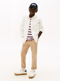 Beige Regular Fit Corduroy Shirt  Boys