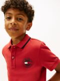 Red Graphic Polo Knit Polo Shirt  Boys