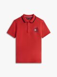 Red Graphic Polo Knit Polo Shirt  Boys