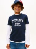 Μπλε T-Shirt Με Λογότυπο  Αγόρια