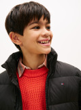 Black Essential Down Puffer Jacket  Boys