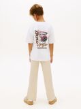 White Back Graphic Crew Neck T-Shirt  Boys