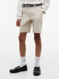 Beige Essential Signature Belt Loose Chino Shorts  Boys