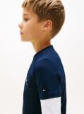 Blue Logo Crew Neck Jersey T-Shirt  Boys