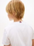 White Logo Crew Neck Jersey T-Shirt  Boys