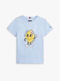 Μπλε Βαμβακερό T-Shirt Με Graphic Σχέδιο  Αγόρια