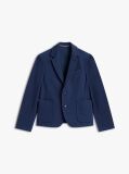 Μπλε Festive Blazer Σε Κανονική Γραμμή  Αγόρια