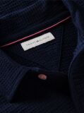 Blue Relaxed Fit Seersucker Short Sleeve Shirt  Boys