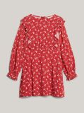 Multi Mountain Floral Print Fit And Flare Dress  Girls