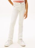 White White Flared Jeans  Girls