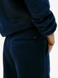 Blue Logo Embroidery Wide Leg Joggers  Girls