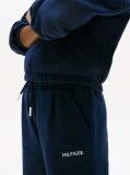 Blue Logo Embroidery Wide Leg Joggers  Girls