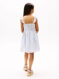 Multi Stripe Broderie Anglaise Sleeveless Dress  Girls