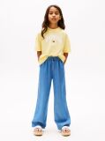 Yellow Varsity Logo Mélange T-Shirt  Girls