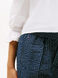 Multi Seersucker Stripe Relaxed Trousers  Girls