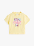 Yellow Heart Graphic Relaxed T-Shirt  Girls