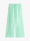 Green Logo Drawstring Joggers  Girls