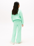 Green Logo Drawstring Joggers  Girls