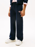 Blue Logo Straight Leg Joggers  Girls