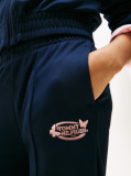 Blue Logo Straight Leg Joggers  Girls
