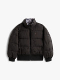 Multi Reversible Relaxed Puffer Bomber Jacket  Girls