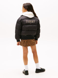 Multi Reversible Relaxed Puffer Bomber Jacket  Girls