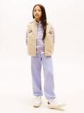 Purple Cuffed Leg Joggers  Girls