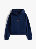 Μπλε Άνετο Fleece Hoody Με Σημαία  Κορίτσια