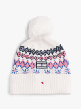 Beige Fairisle Beanie  Girls