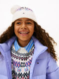 Beige Fairisle Beanie  Girls